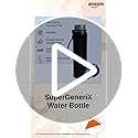 Image of SuperGeneriX 1000ml Stainless Steel Hot & Cold Water Bottle - 1L Leakproof, Rust-Free, Durable Steel Bottle for Office, Gym, Travel & Daily Use (Black)