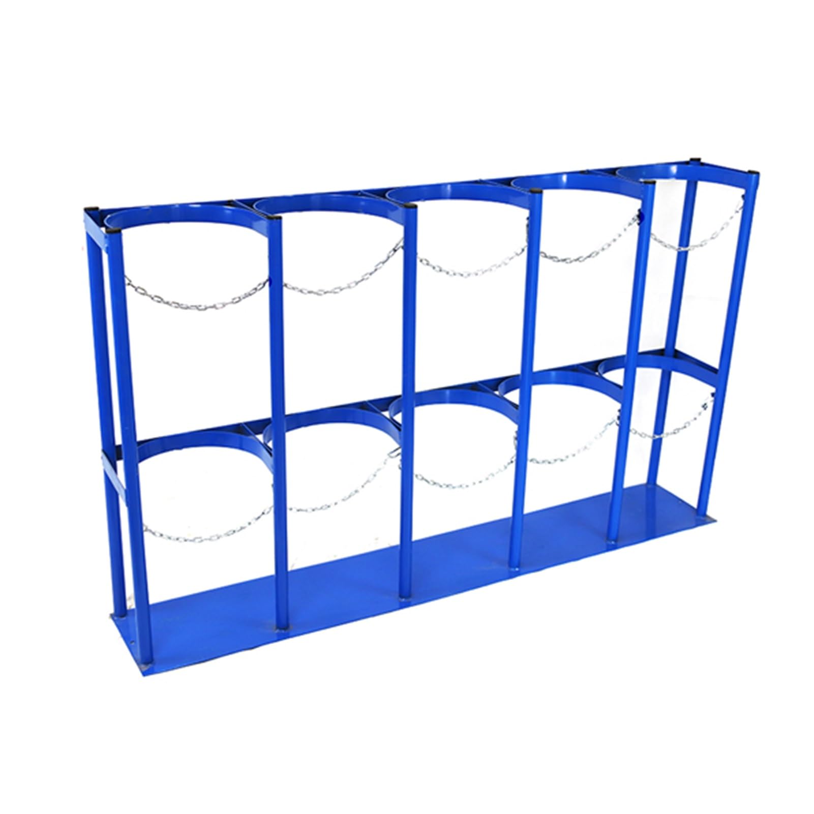 GLJTUO Oxygen Cylinder Rack Oxygen Tank Gas Cylinder Bracket, Floor Mountable Oxygen Cylinder Stand, for Storage Oxygen Tank/Propane Tank/ Co2 Cylinder/Nitrogen Tank x L-103cm,32cm(12 5/8