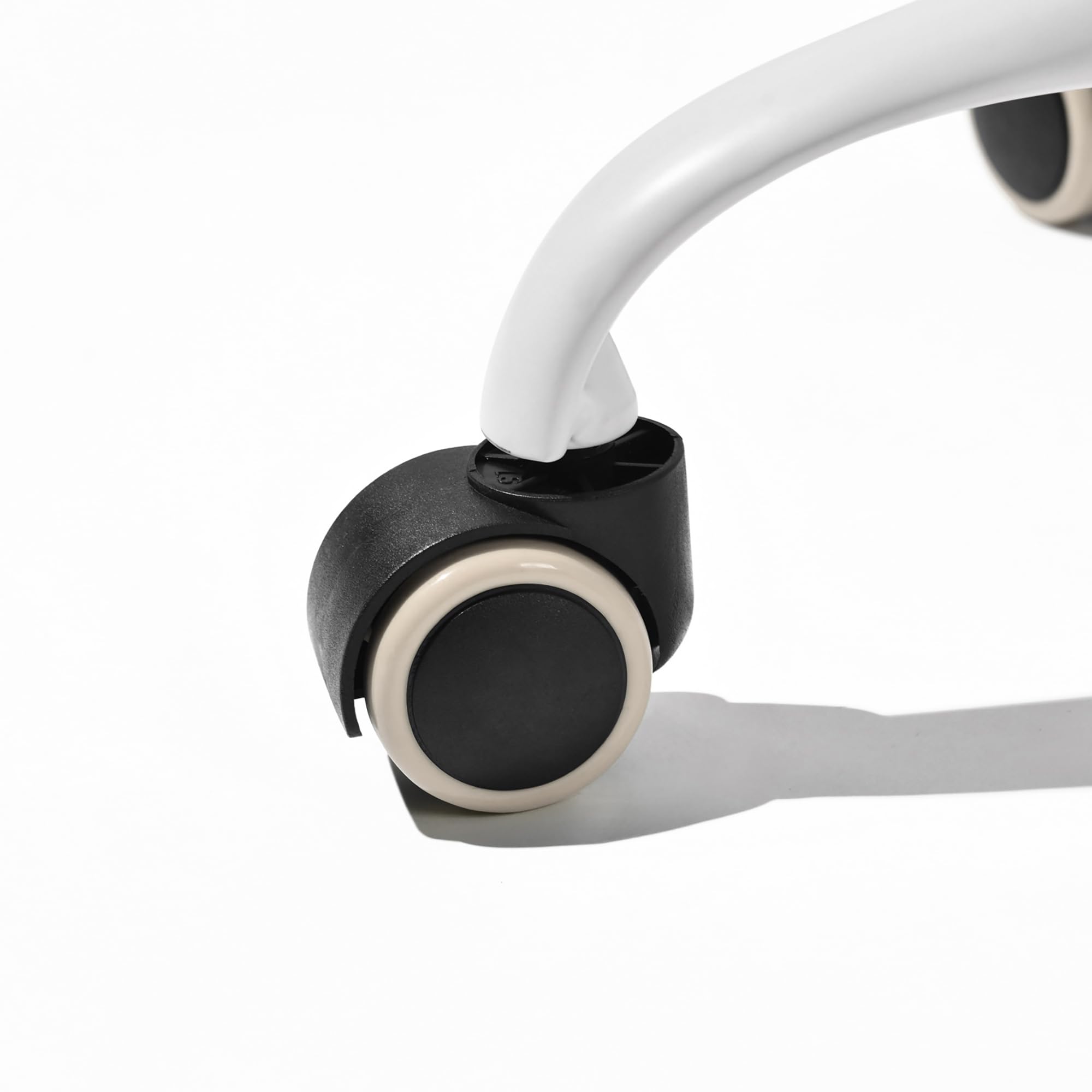 Sedia ergonomica per scuola con schienale in rete traspirante, altezza regolabile, rotazione 360°, Morandi Beige