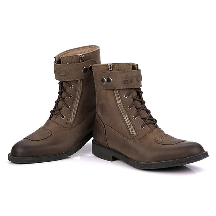 たーくん Amazon.co.jp: Waterproof Motorcycle Boots, Leather Leisure