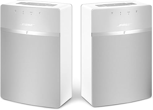 Amazon.com: Bose SoundTouch 10 x 2 Wireless Starter Pack, White ...