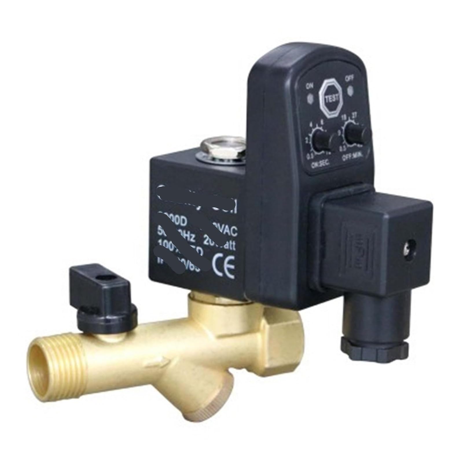 Vanne de minuterie de vidange automatique pour éliminer l'eau du compresseur 1/2