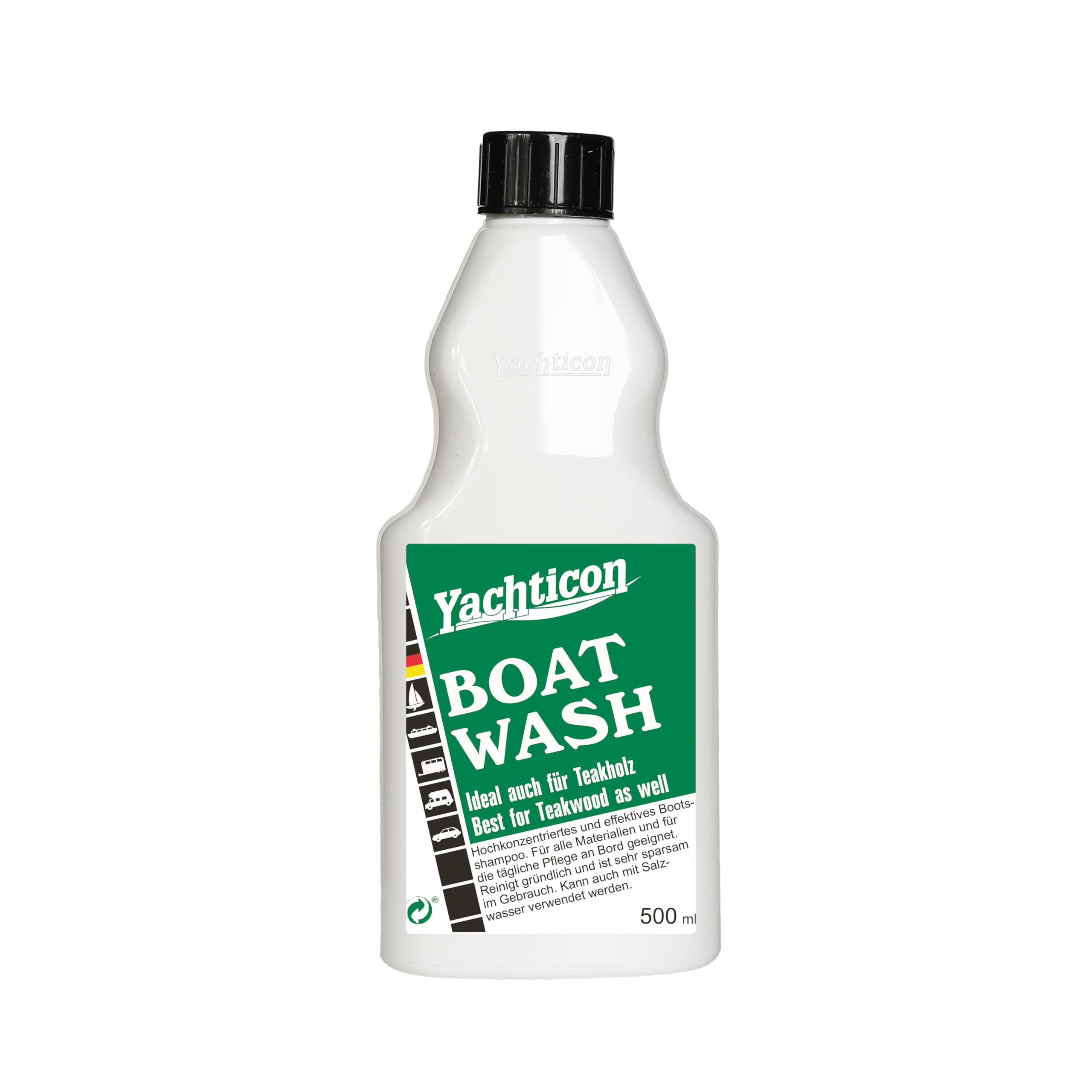 Boats Wash 500 ml shampoing de lavage yacht entretien coque polyester et dégraissant pont