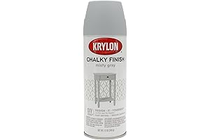 Krylon 4102 Misty Gray Chalky Finish Spray Paint, 12 oz