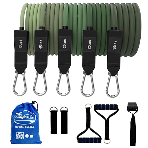 Bodylastics Basic Series Resistance Band Set