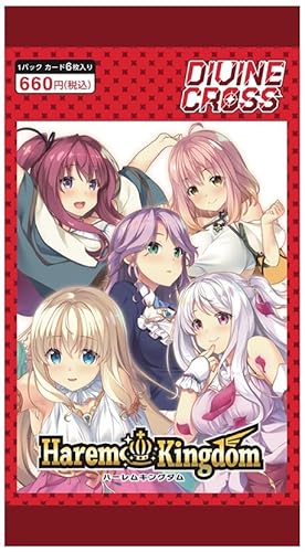 TCG HaremKingdom DIVINE CROSS カード6枚入りパック