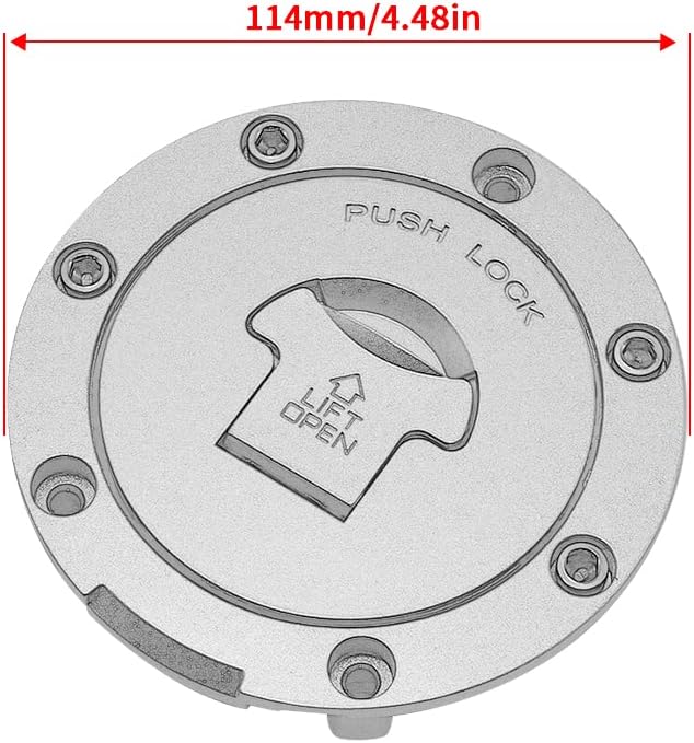 Miniatura 4 de Tapas de gas y llaves de tapa de gas tapa de combustible de motocicleta tapa de gas para Honda CBF500 CBF600 CBF1000 para Honda CBR250 CBR400 CBR600