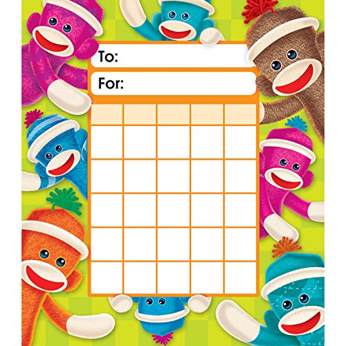 Sock Monkeys Incentive Pad, Pack of 36 (T73075)