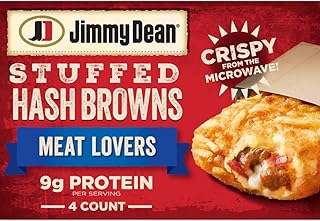Jimmy Dean Stuffed Hash Browns, Meat Lovers, 4 ct (frozen)