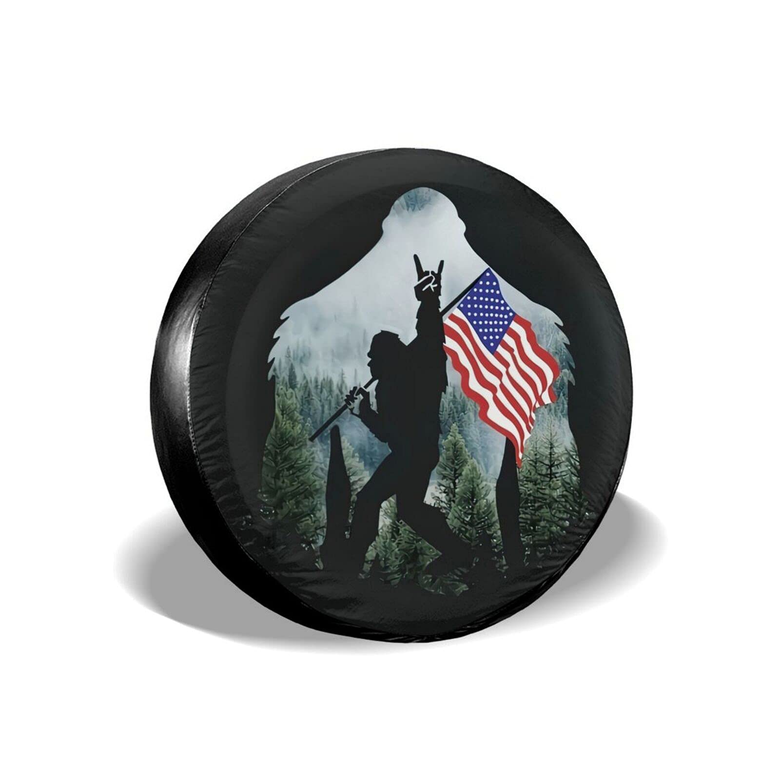 Spare Tire Cover 14 15 16 17 Inch Wheel，Waterproof Dust-Proof Wheel Tire Cover Fit for All Cars Travel Trailer Camper Custom