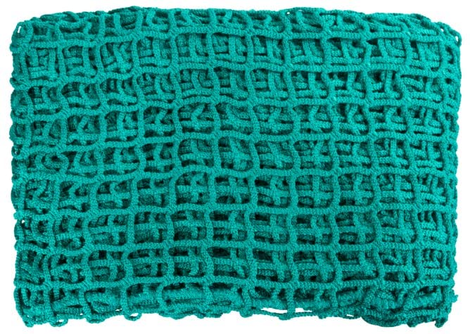 Kerbl Futtersparnetz, 2,5 x 2,5m Maschenweite 4,5, grün