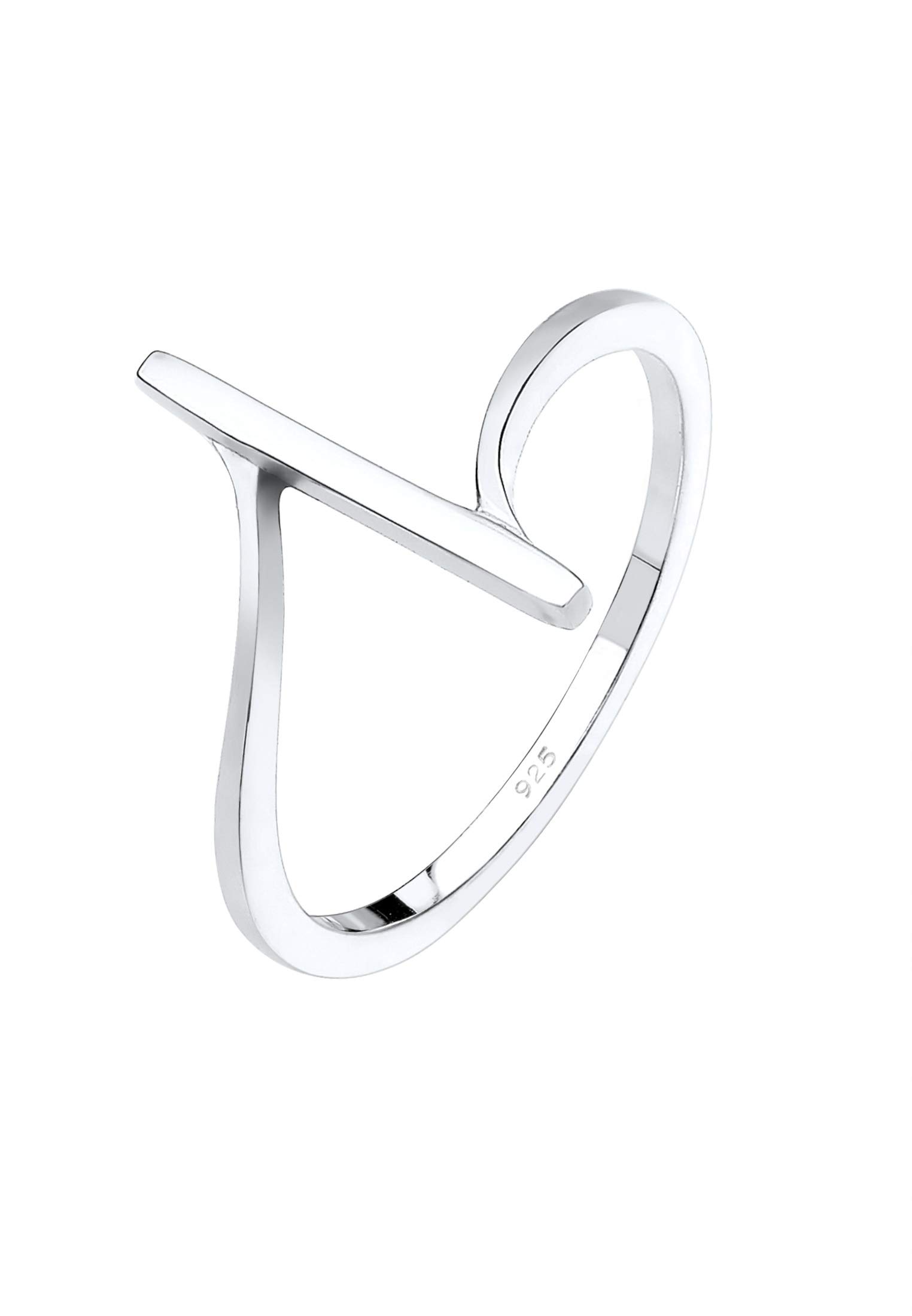 Elli Women's 925 Sterling Silver Solitaire Anniversary Ring P 0603220918_56