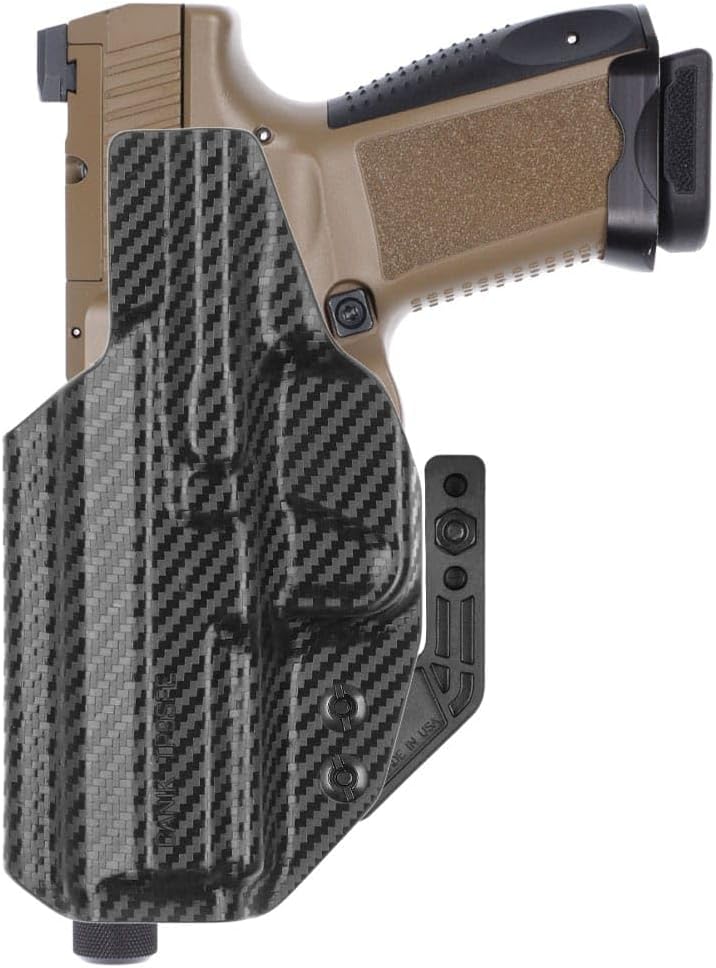 Tulster Oath IWB Kydex Holster fits: Canik TP9SF Elite | Optic Compatible Inside The Waistband Appendix Concealed Carry - Image 2