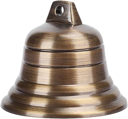 Cascabeles de bronce vintage, campanas pequeñas de cobre de 2 pulgadas, artesanías, colgantes de budismo, cascabeles para decoración de puerta del