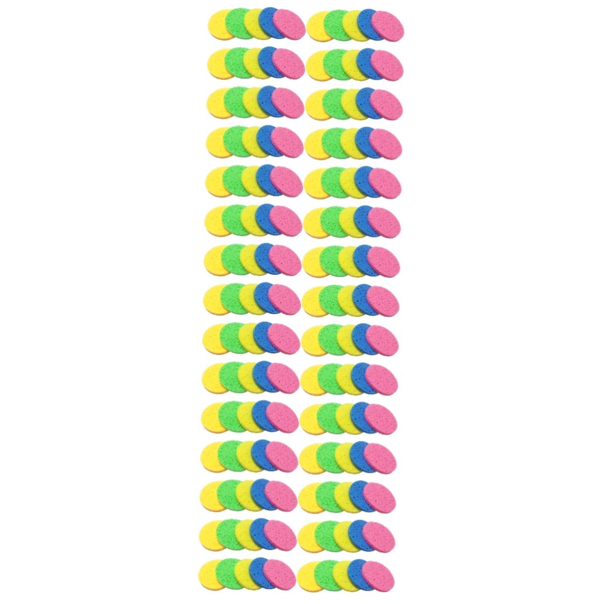 FRCOLOR 150piezas Esponjas De Maquillaje Faciales Para Limpieza y Exfoliación Suaves y Seguras Espesor
