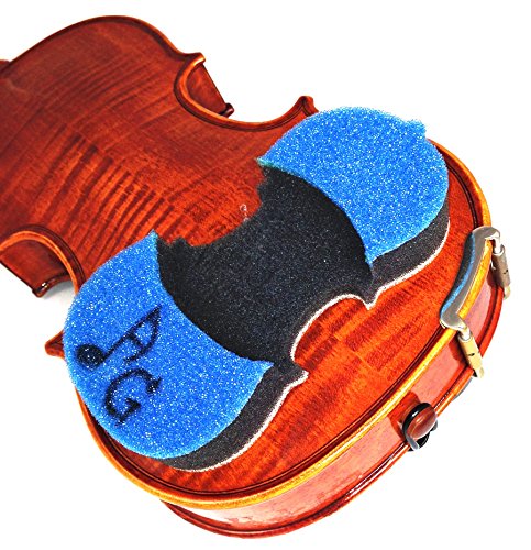 NEW! Acoustagrip 2017 Prodigy Blue Violin Shoulder Rest--Fits 1/8, 1/4, and 1/2 Size Violins and Violas Cover