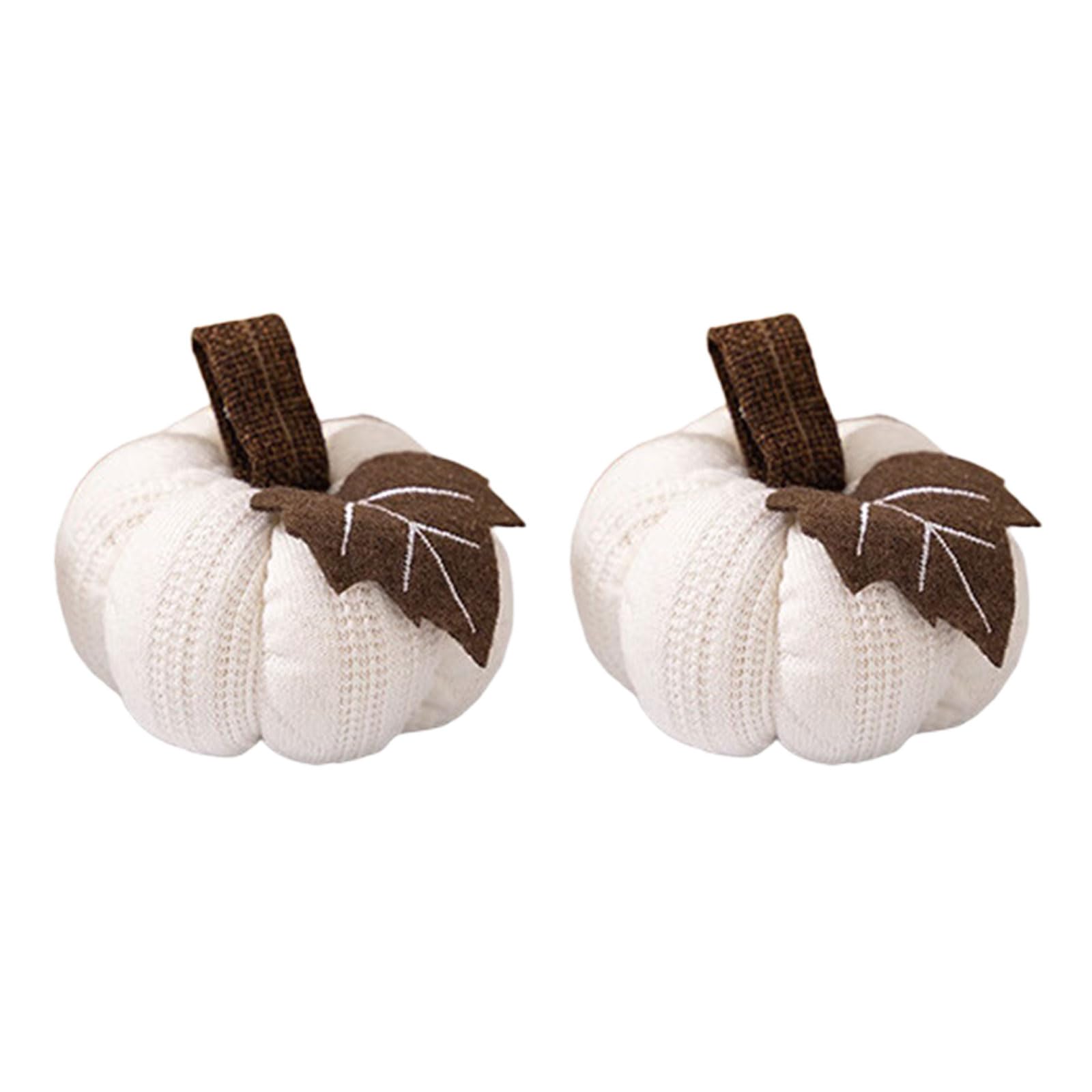 Kalttoy Harvest Festival Knit Fabric Pumpkin Decorations MultiUse Seasonal Display for Thanksgiving Table Decoration Thanksgiving Decorations