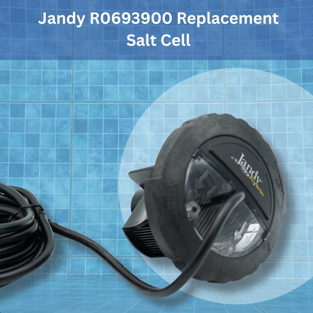 Jandy R0693900 TruClear Salt Cell Replacement – Pro Series 11K System Cell Assembly for Jandy Salt Systems – Replacement Part