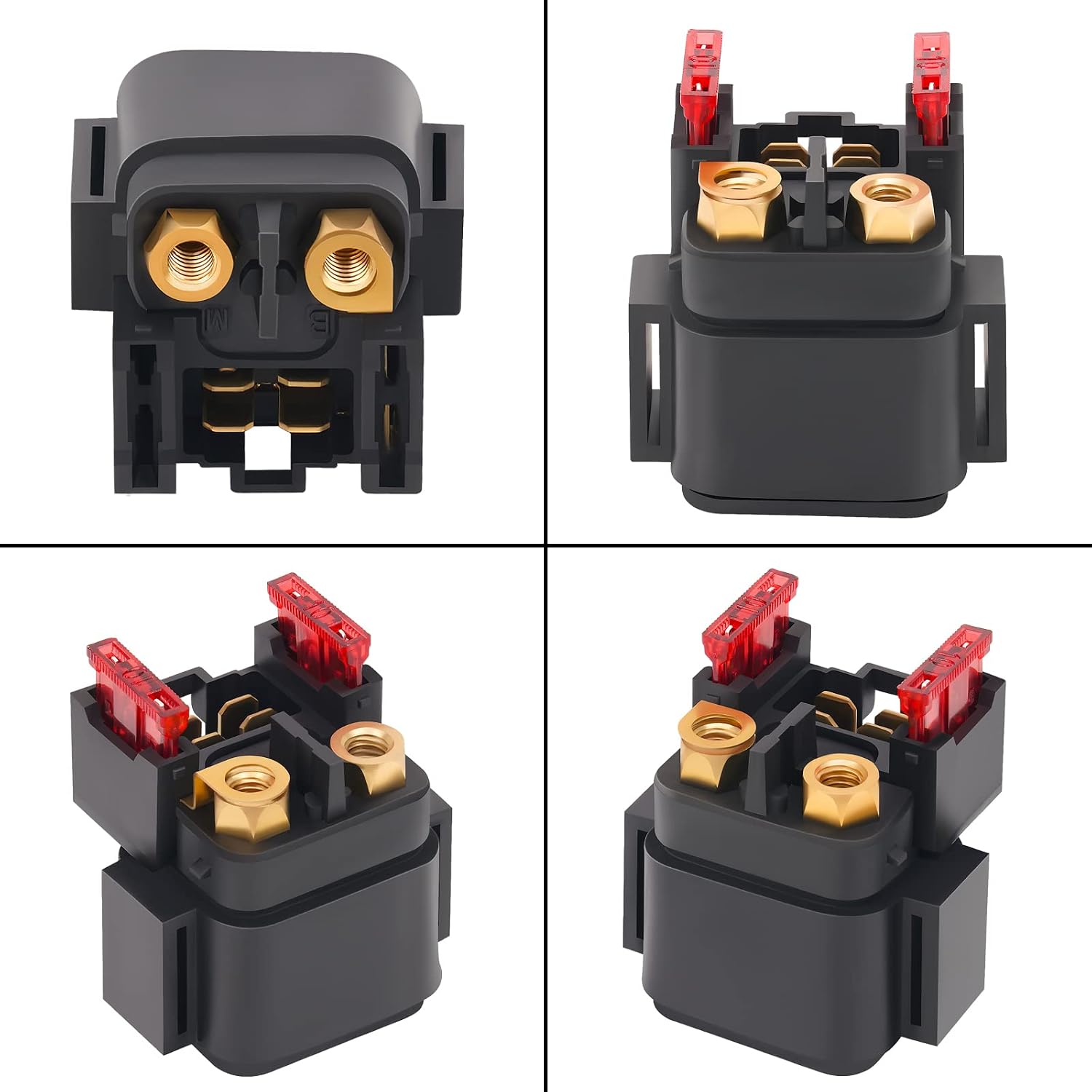 Road Passion Starter Solenoid Relay Replacement for Yamaha Bear Tracker BEARTRACKER 250 YFM250 99-04 / Big Bear 250 YFM250 07-09/BIG Bear 400 YFM400 00-09 ATV