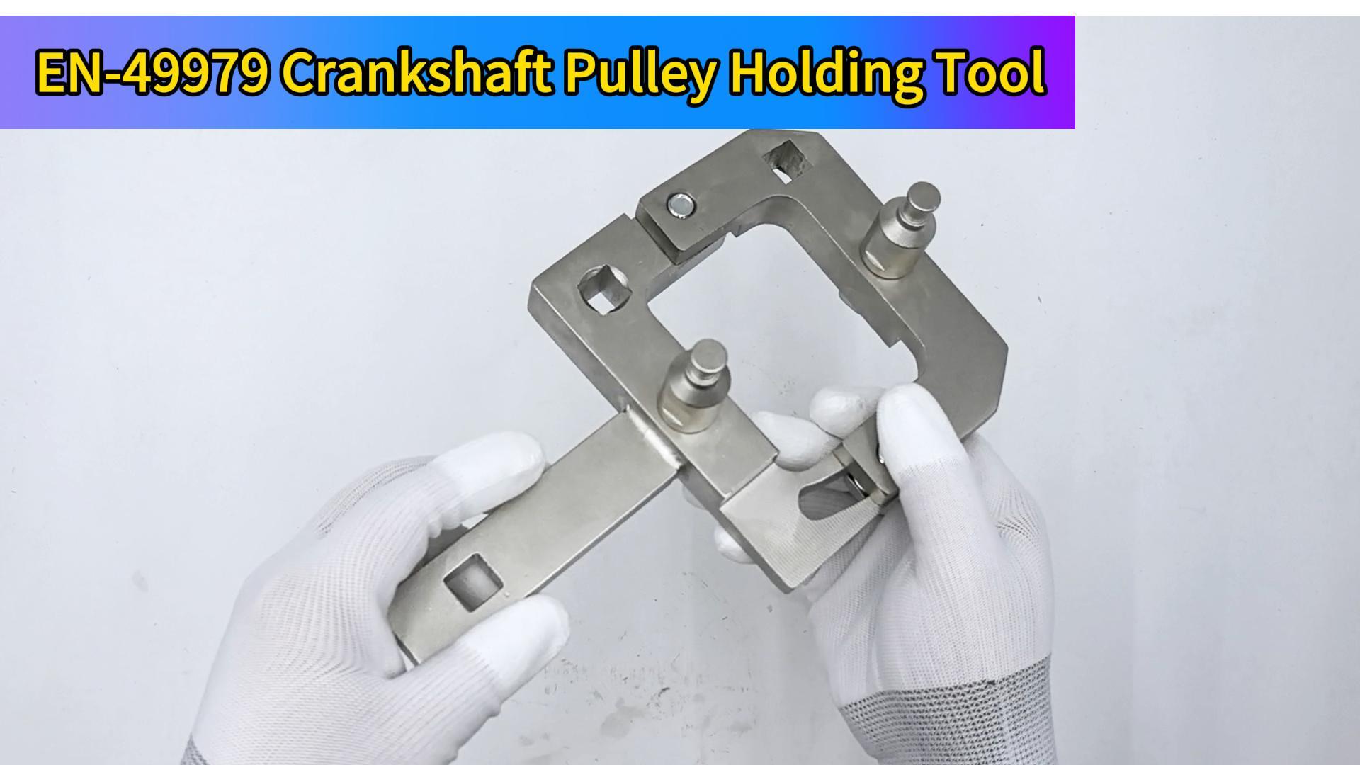 Amazon.com: GLEXQLAO EN-49979 Crankshaft Pulley Holding Tool