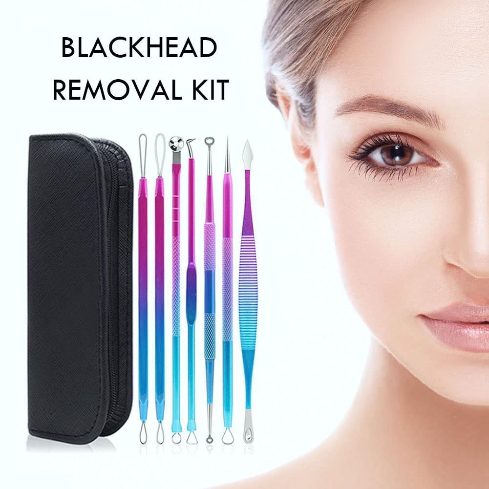 Akne Nadel 10 stücke Akne Entfernung Werkzeug Kit Pro Blackhead Remover Gesicht Pickel Nadel Clip Akne Entfernung Werkzeug Kit Pinzette Hautpflege Werkzeuge Akne-Nadel(China)