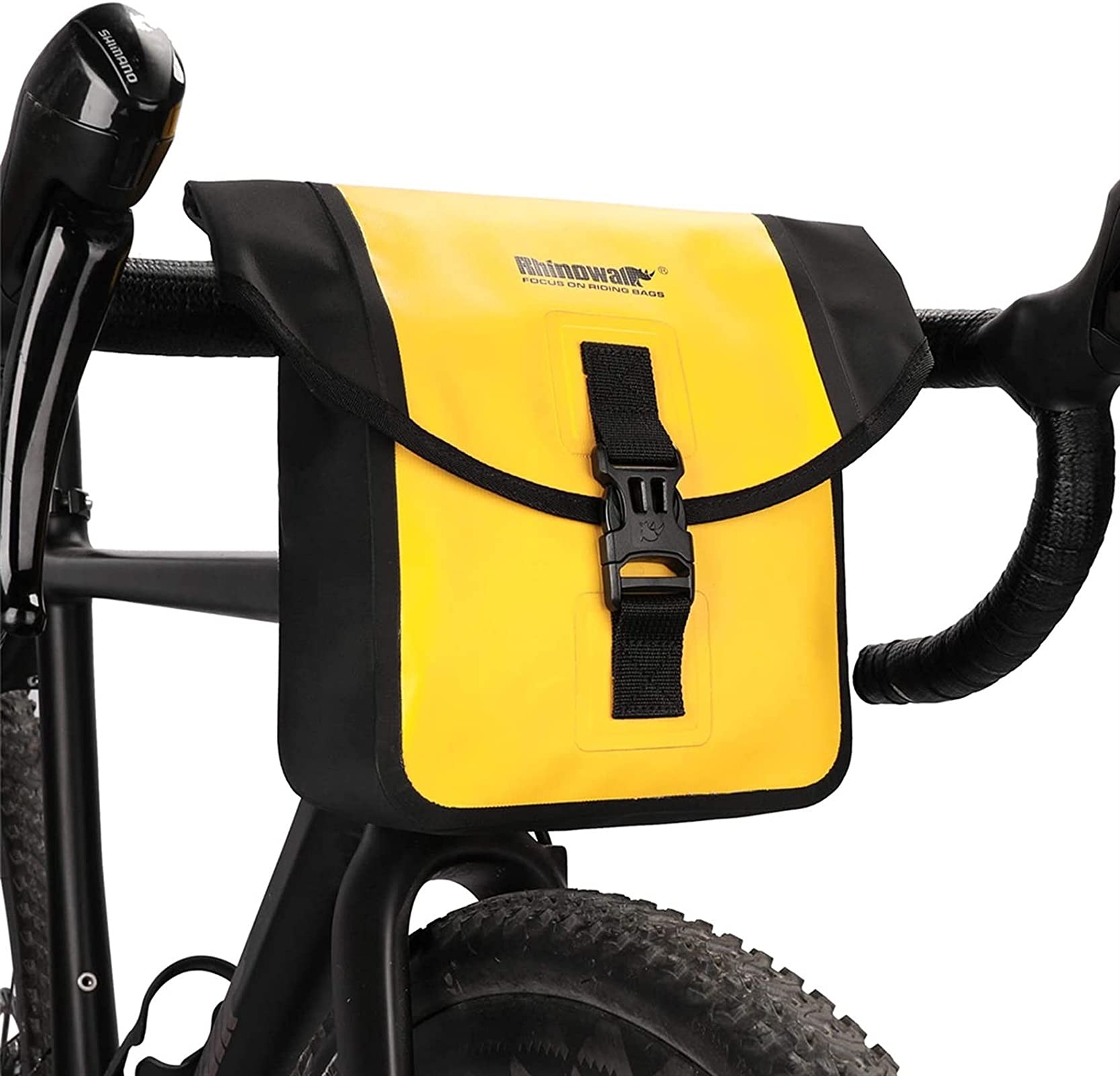 Rowerowa torba górska rowerowa rowerowa rowerowa wodoodporna wielofunkcyjna kierownica czarterowa torba przednia(Giallo)