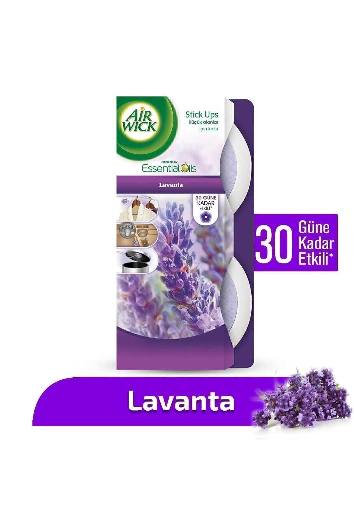 Air Wick Jel Stick Up Küçük Alanlara Özel Oda Kokusu Lavanta 60 Gün Etkili