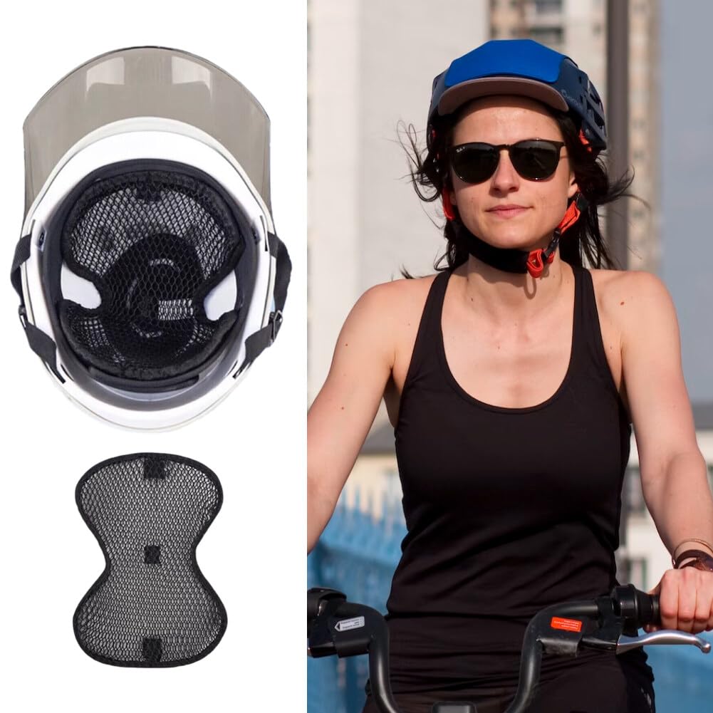 Amazon.com: Motorcycle Helmet Liner, 5pcs Cooling Helmet Pad, Reusable &  Washable, Prevents Stains & Odor Breathable Cushion, Absorbs Dripping  Sweat, Insert for Hard Hat, Bicycle Helmet (Colorful) : Sports & Outdoors