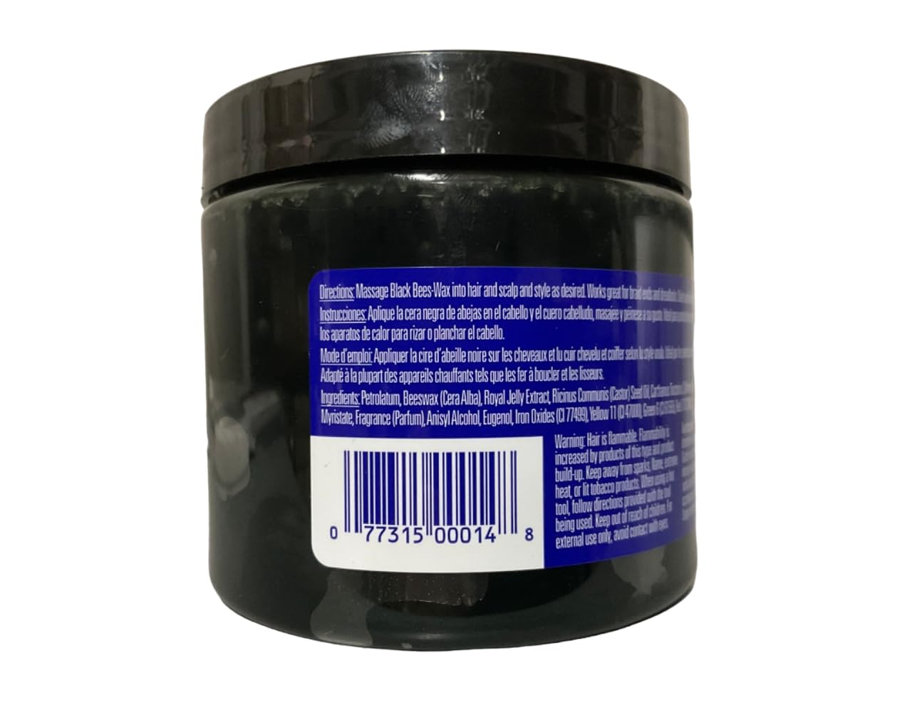 Dax Black Beeswax (Pack of 3)