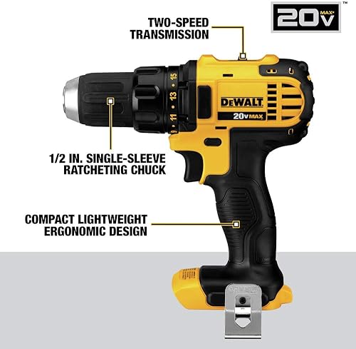 Miniatura 8 de DEWALT Kit combinado 20V MAX, compacto de 7 herramientas (DCK720D2)