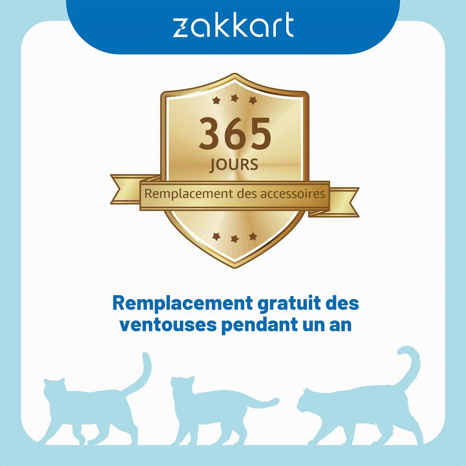 Zakkart Hamac Pliable pour fenêtre – sans Fil, Lavable en Machine, Cadre en métal Robuste et Supports ABS – Perchoir de fenêtre pour Chats et Chatons de Grande Taille (traversin Blanc, Taille L)