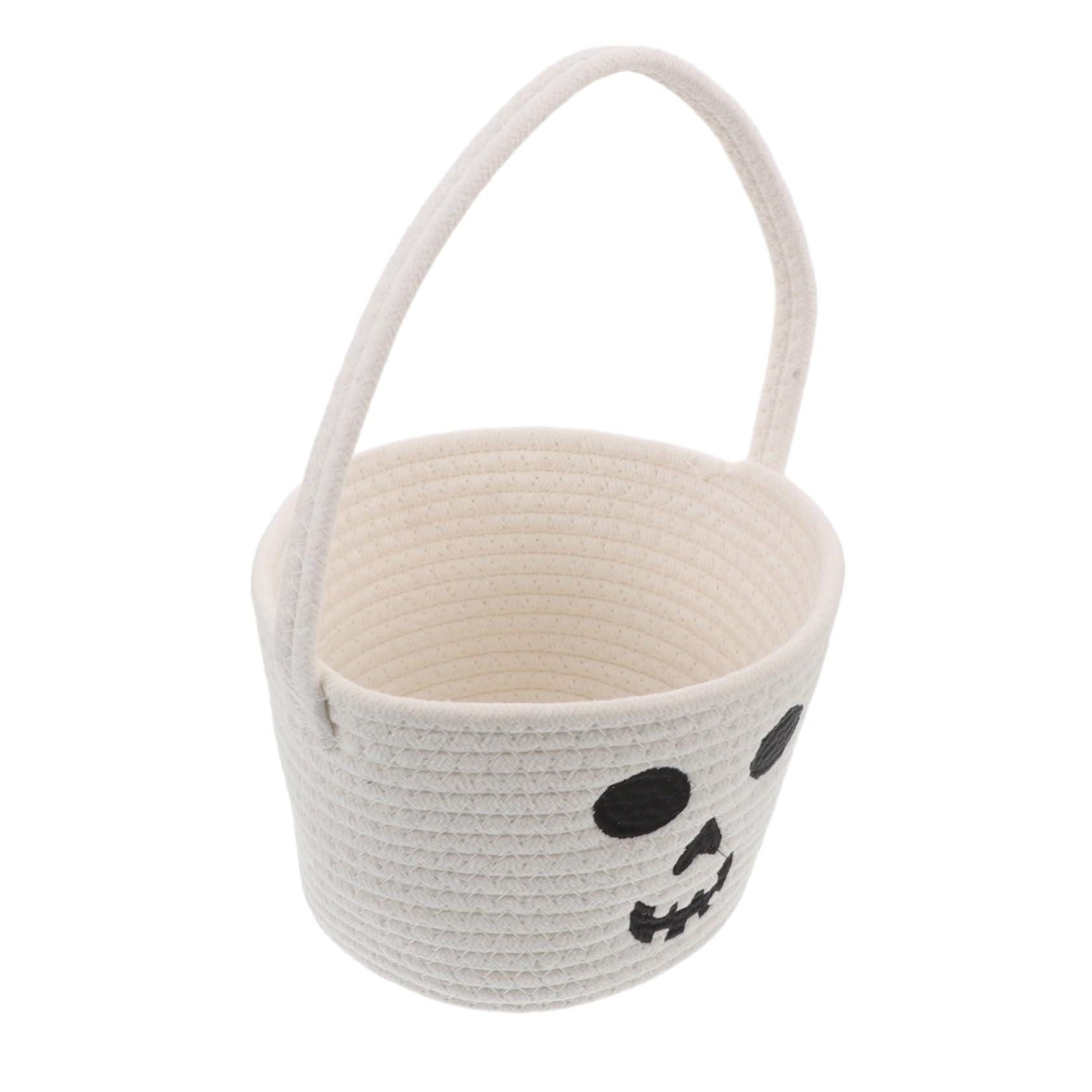 Cadeau Halloween original contenant à bonbons fantôme réutilisable en coton