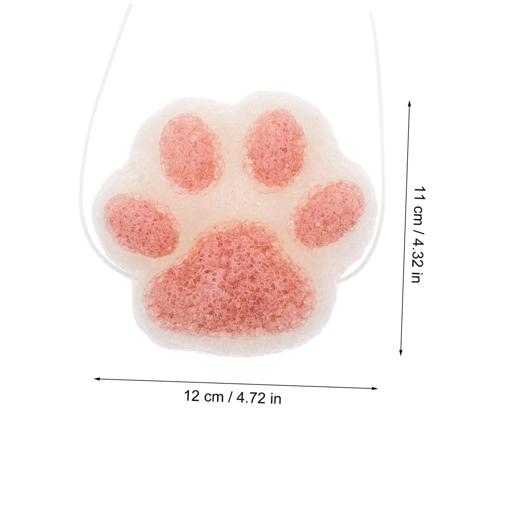 SHERCHPRY 1Pc Claw Bath Balls Tool for Gentle Face Washing Simple Design Space Saving Hanging Rope for Relaxing Bath Experience with Any Soap Shower Gel