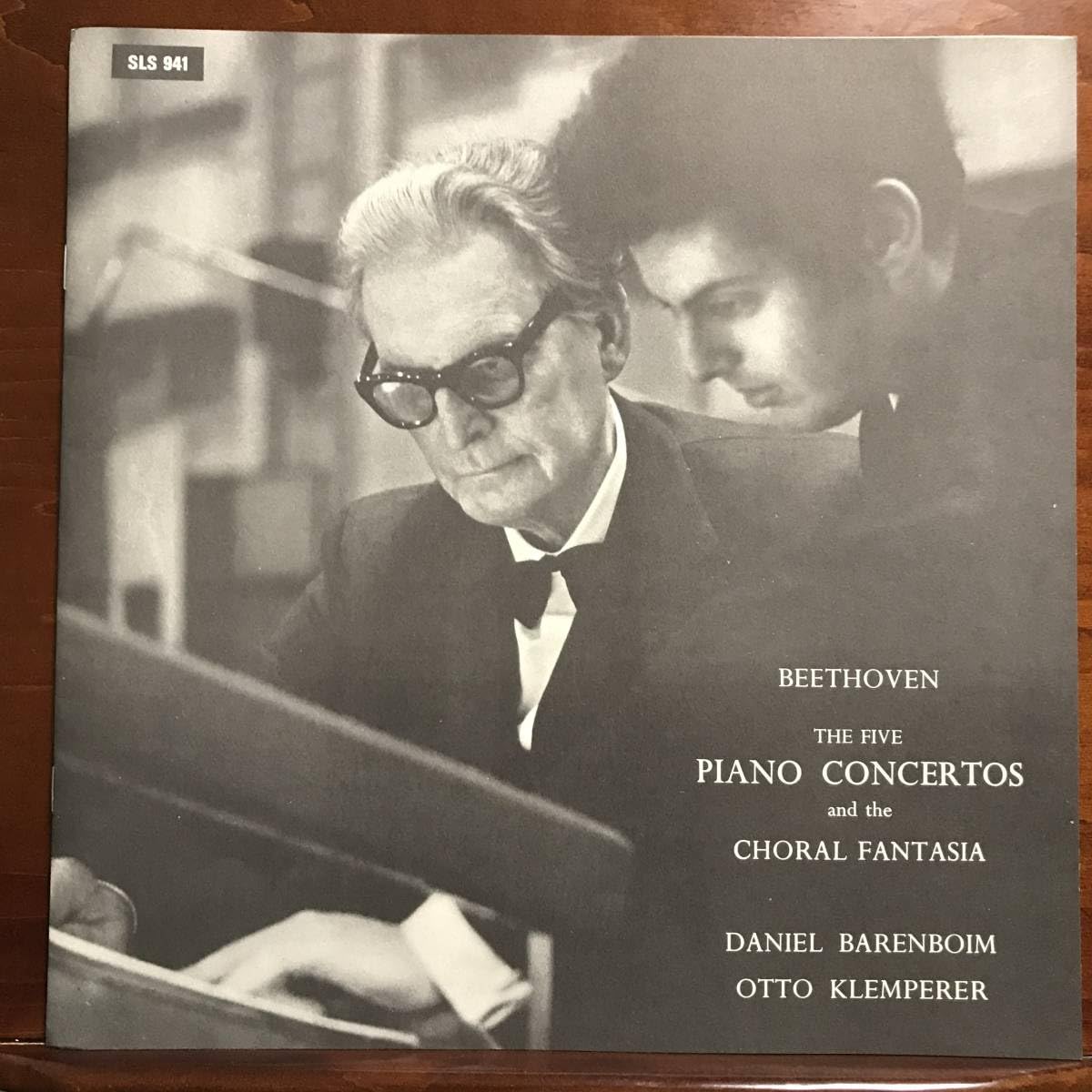 バレンボイム、クレンペラーのベートーヴェン・ピアノ協奏曲LP4枚