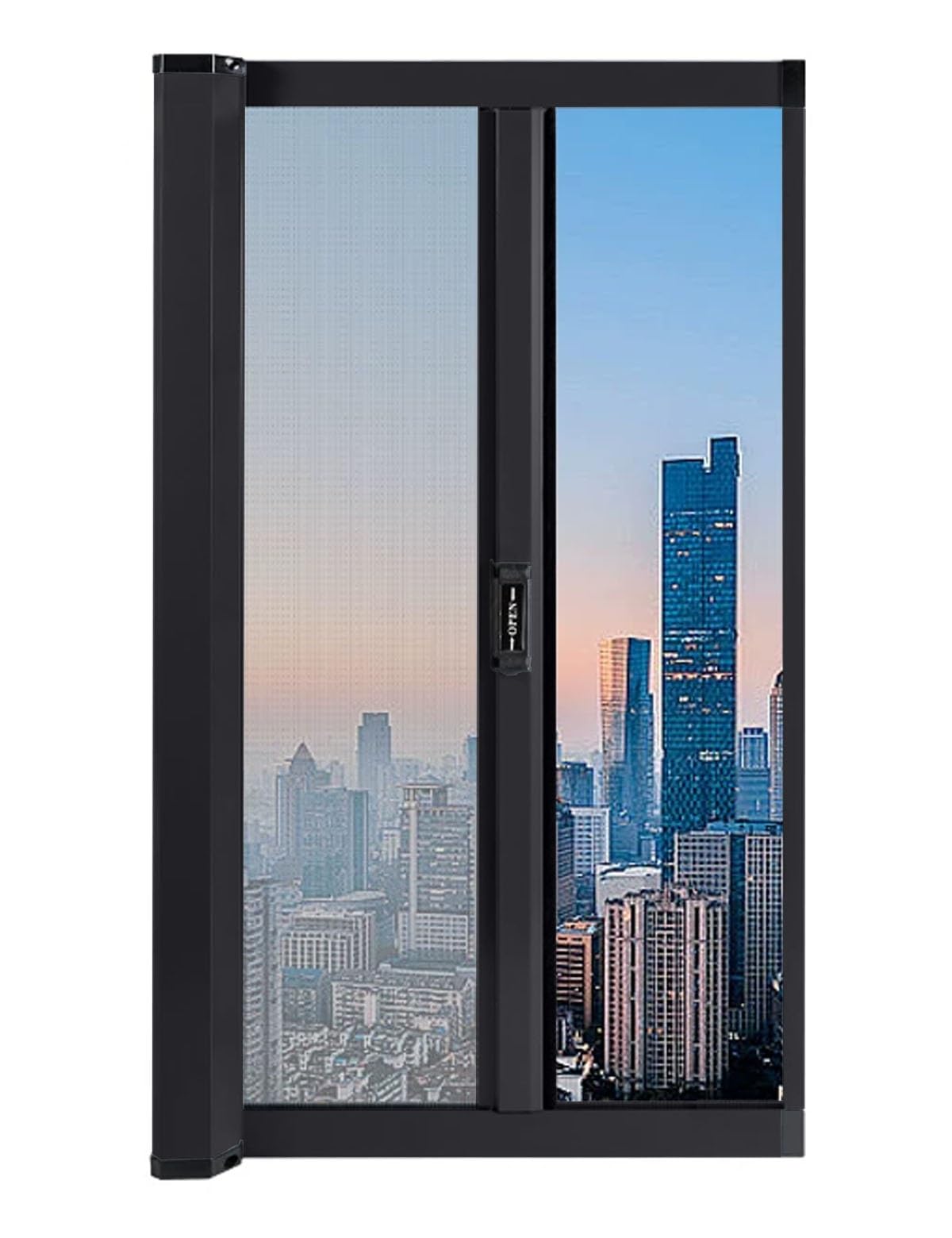 Auf Maß Ausziehbar Dachfenster Fliegengitter Fenster Plissee Rollo