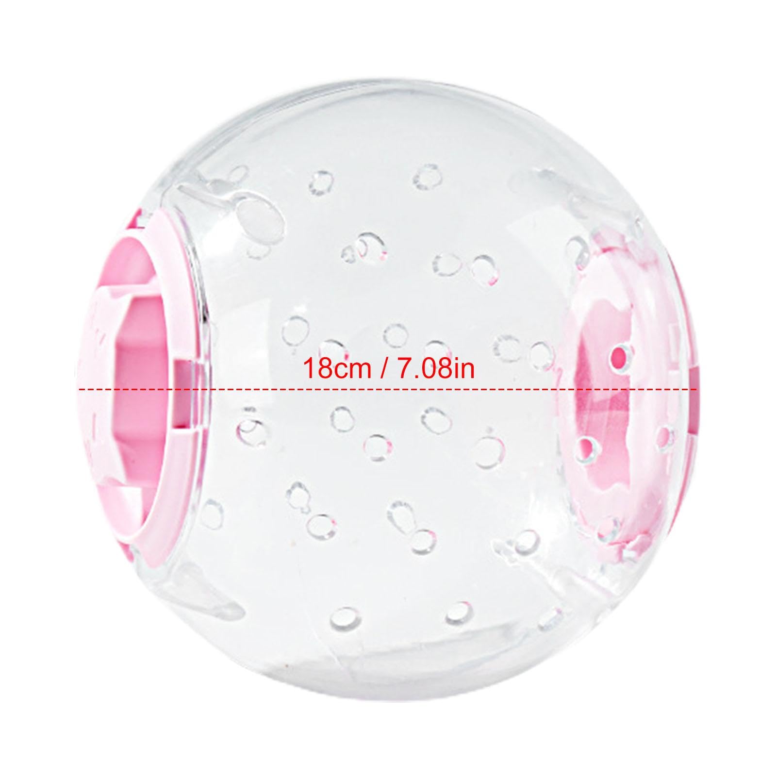 7 Inch Hamster Exercise Ball - Silent, Breathable Running Ball For Dwarf Hamsters & Hedgehogs