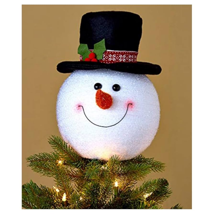 ★クリスマス　ツリートップ　スノーマン★ クリスマスツリー オーナメント ツリートップ サンタクロース