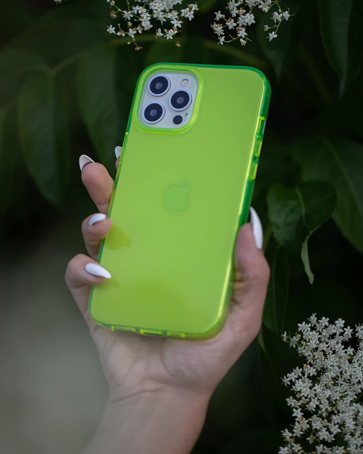 FELONY CASE for iPhone 15 Pro Max - Neon Yellow Crystal Clear Phone Case, Compatible with MagSafe - 360° Shockproof Protective Case Designed for Apple iPhone 15 Pro Max