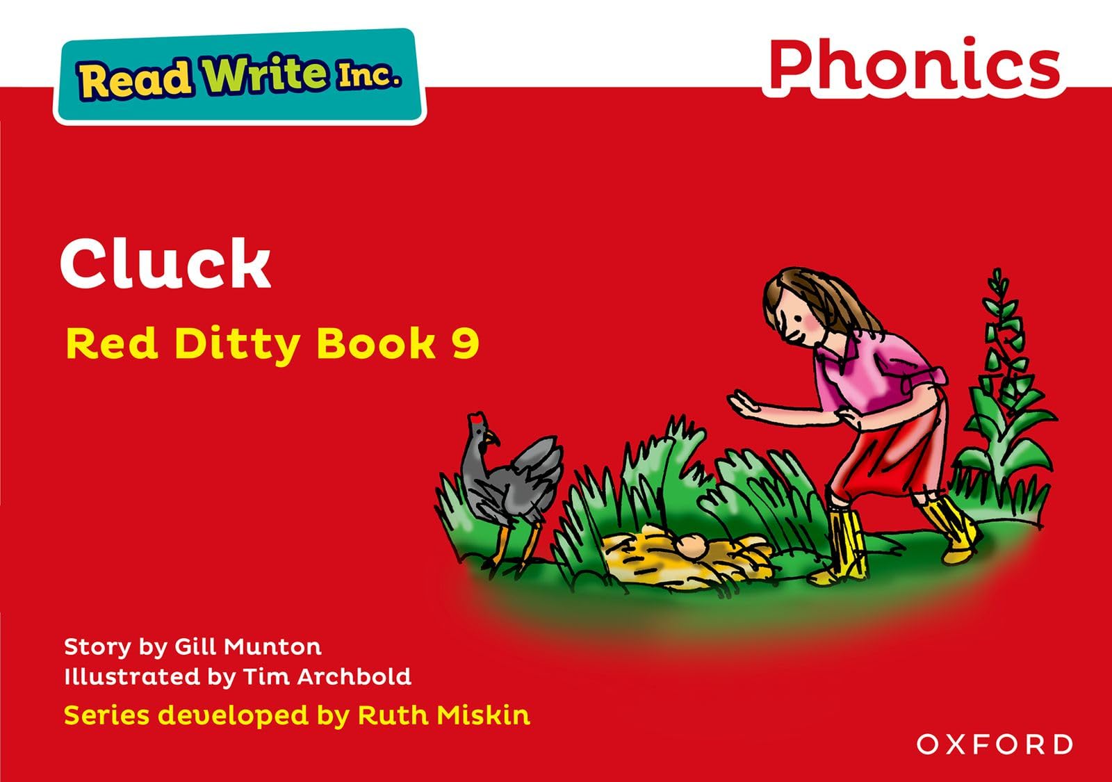 Read Write Inc. Phonics: Cluck (Red Ditty Book 9) by Gill Mun... - 9780198371274