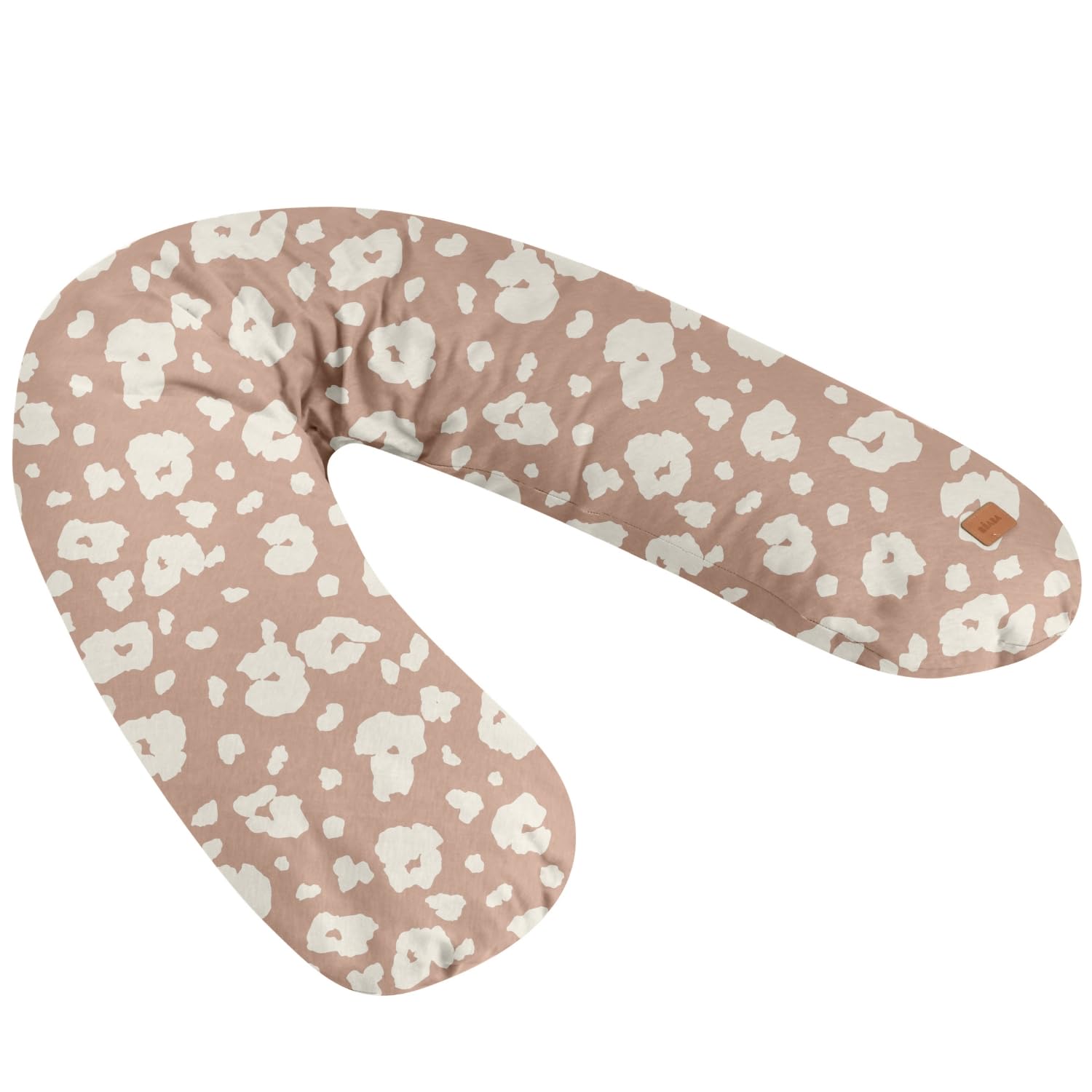 Béaba, Big Flopsy, Nursing Pillow, Pregnancy Pillow, Multi-Function, Suitable for Sleeping/Nursing, Support, Relaxation and Optimal Comfort, Cotton Flower, Oekotex, Savannah Bloom