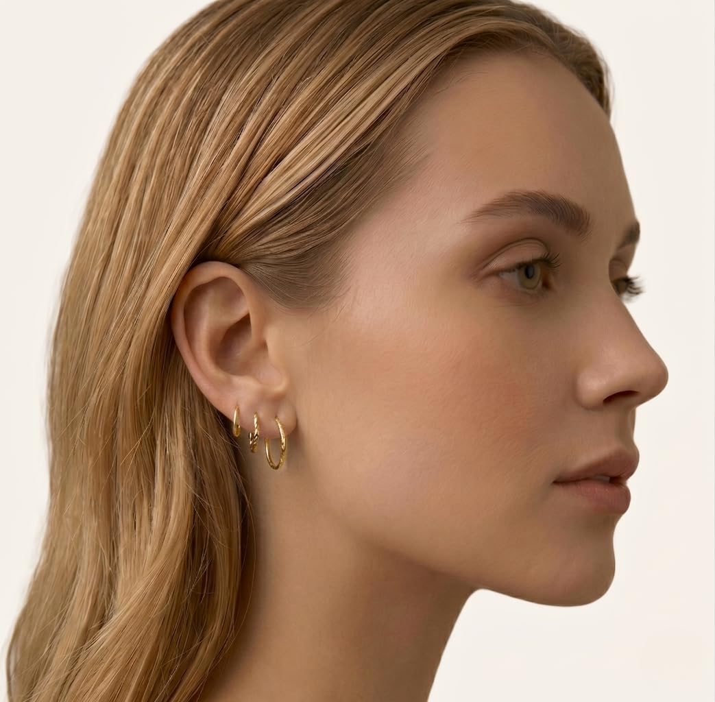 365 SLEEPERS 2 sztuki tytanu 18G unisex zawiasowy Segment Hoop kolczyk w nosie przegroda Helix Tragus śpiące kolczyki 6mm - 13mm