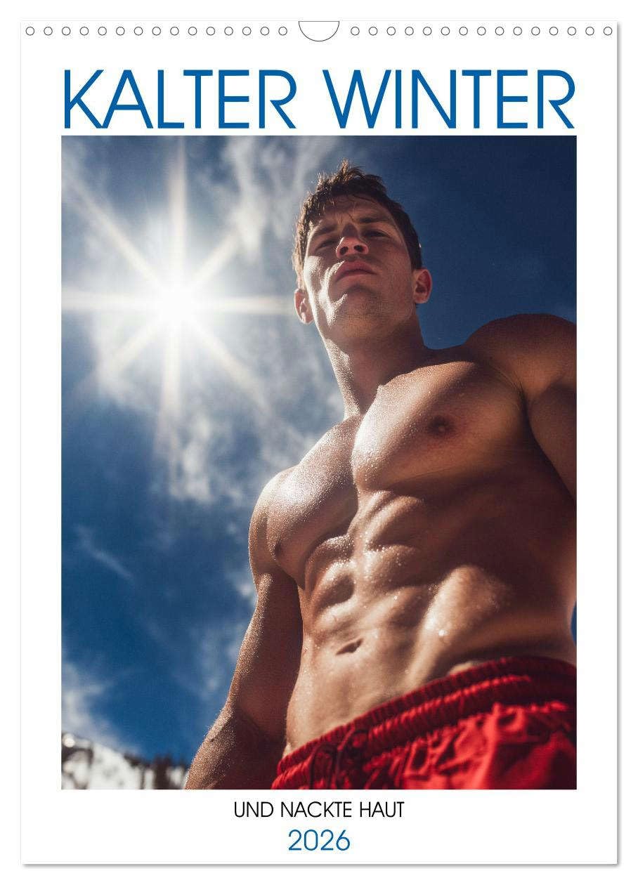 Cold winter and bare skin UK-Version (Wall Calendar 2026 DIN A3 Portrait), CALVENDO 12 Month Wall Calendar โ image 1
