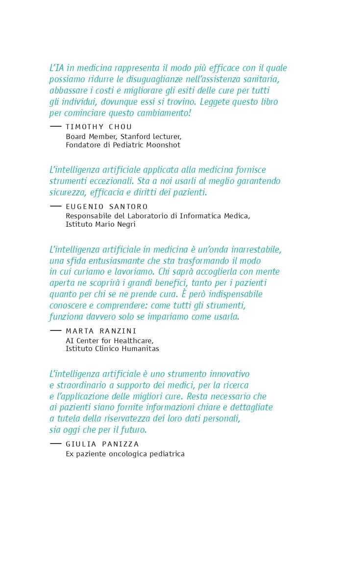 Guida facile all'intelligenza artificiale in medicina. La rivoluzione degli LLM, dei digital twin e degli agenti intelligenti
