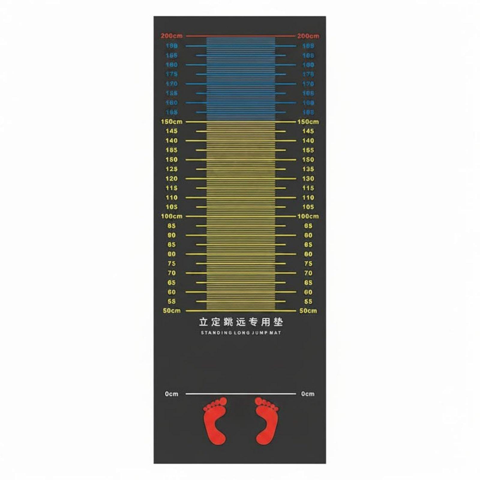 Meadawgs®Standing Long Springboard Mat Non-Slip Long Jump Test Mat Thickened Sports Training Gear for Students, Gym Dark Gray 90-250 CM|Sporting Goods|Fitness Running & Yoga|Fitness Equipment & Gear-image-44