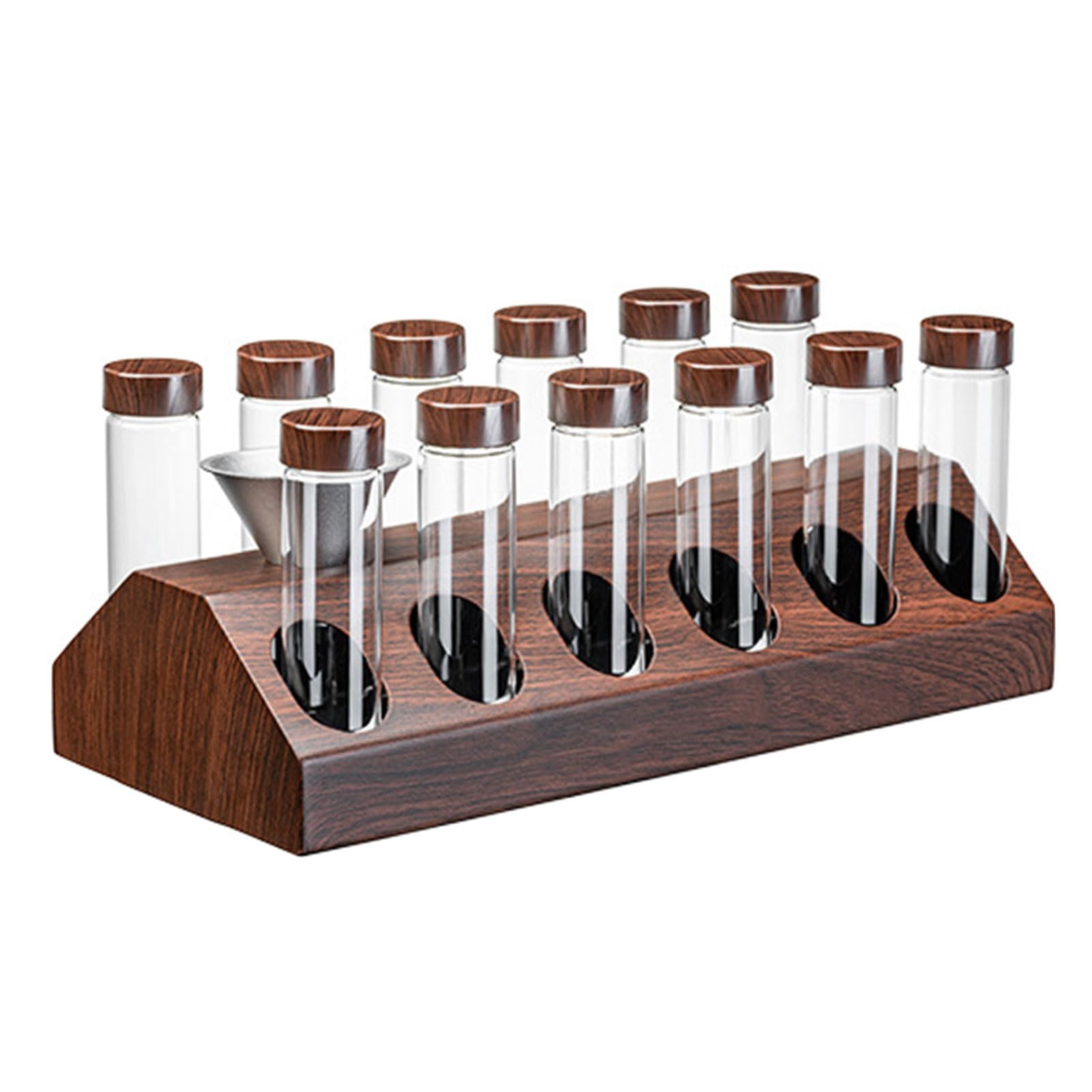 Kalttoy Serving Glass Tubes Display Tubes Storage Rack Suitable for Clear Display Rack