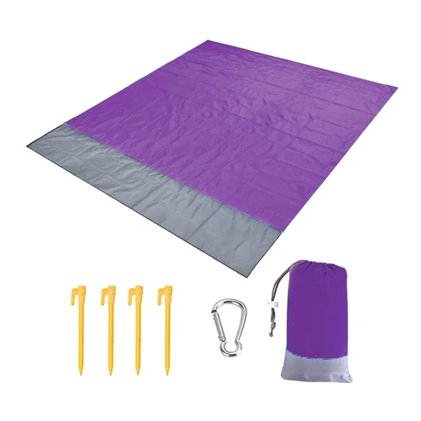 Tapis De Pique Nique Tapis de Plage Pliable imperméable 2 x 2,1 m(Style 11,200cm x 210cm)