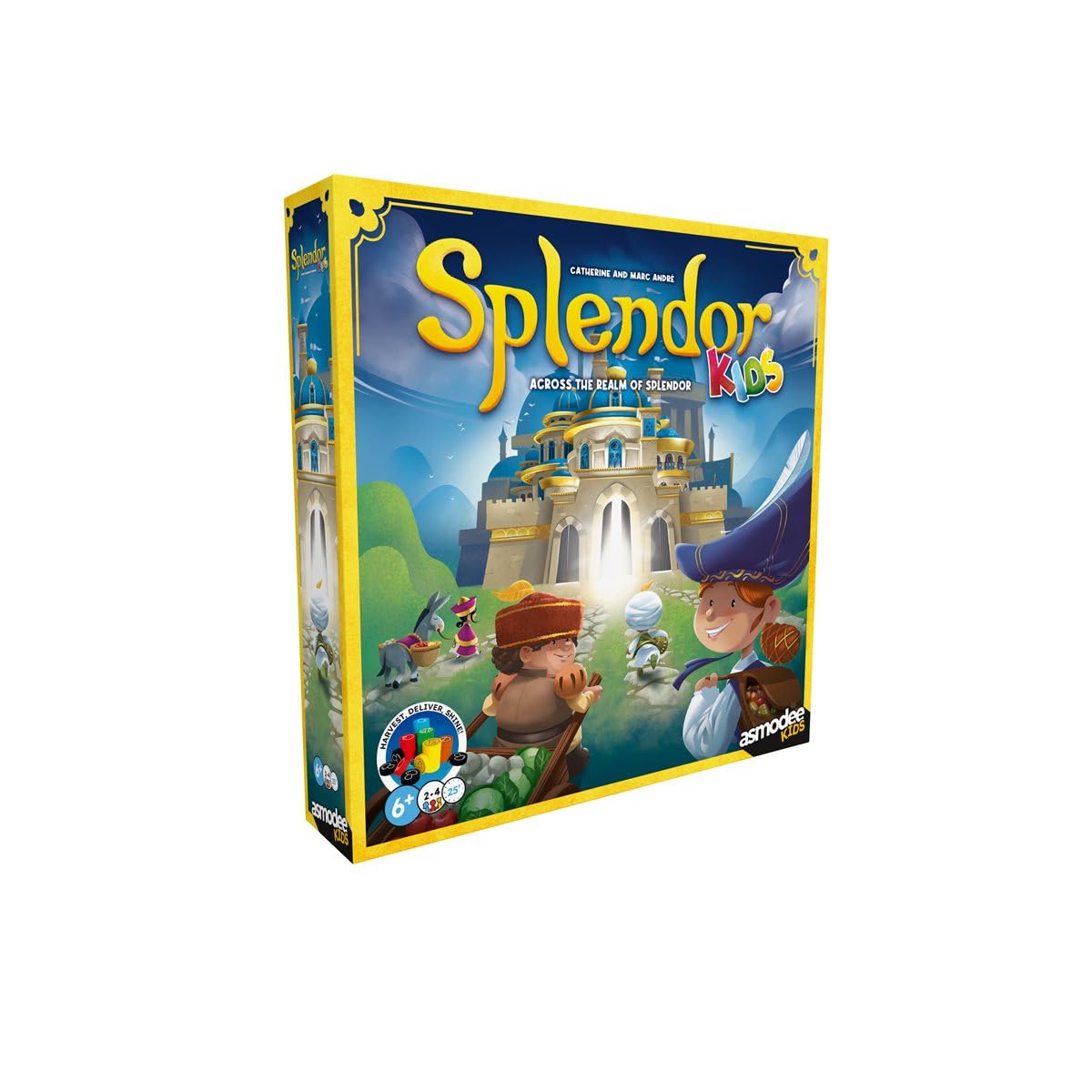 Asmodee, Multicolor, 27.5 cm x 5.1 cm