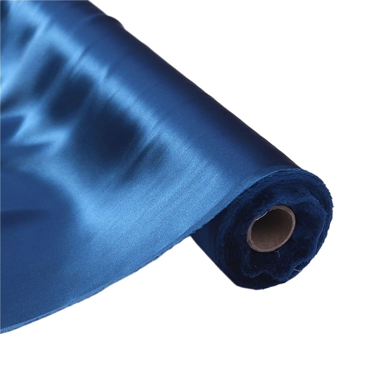 Satin Fabric Mulberry Silk Charmeuse Fabrics Textile Embroidery Garment Plain Satin Fabric(13,50x68cm)