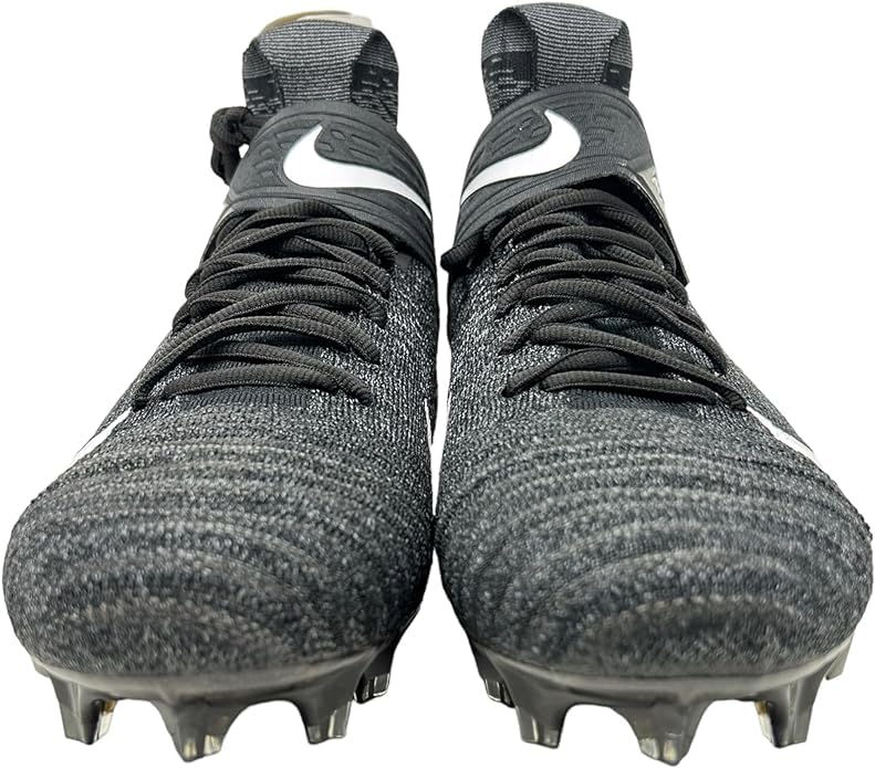 Nike Alpha Menace Elite 2 W BV3298-001 Black-White Men's Wide Football Cleats 12.5 US4