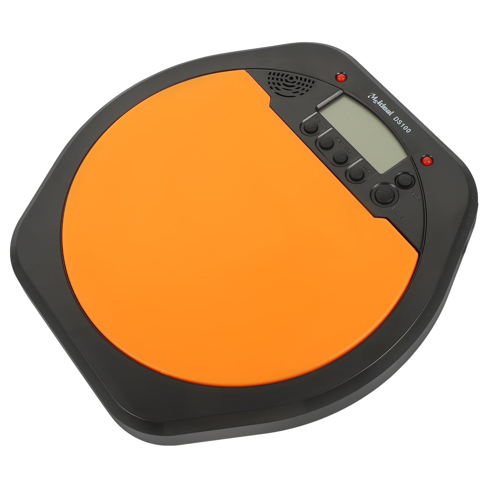 PartyKindom Elektronisches Drum Pad mit Lcd Display Leichtes Trainingsmetronom aus Asb und Silikon Geeignet für Anfänger und Präzises Üben Zuhause